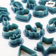 JPTOS 142pcs Polymer Clay Cutters Set, Stainless Steel Plastic Clay Earring Cutters, Versatile Diffe