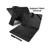 BERKUALITAS Universal Keyboard Case Tablet 10inch Leather Case
