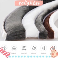 SOLIGHTER 5m Sealing Strip Window Home Windproof Gadgets Tape Brush Self Adhesive