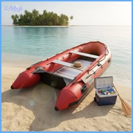 phenovo Thickened Material Heavy Duty Inflatable Assault Boat Portable Inflatable Rescue Boat for Ra