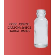 Botol kaca 30ml QP2033