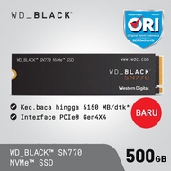 Ssd M.2 NVMe WD Black SN770 500GB PCIe Gen4 x4