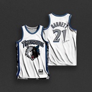 Bộ sưu tập áo đấu lưới cắt chính hãng Kevin Garnett JERSEY