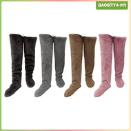 Fuzzy Over-Knee Socks - Cozy Sleeping Socks for Women