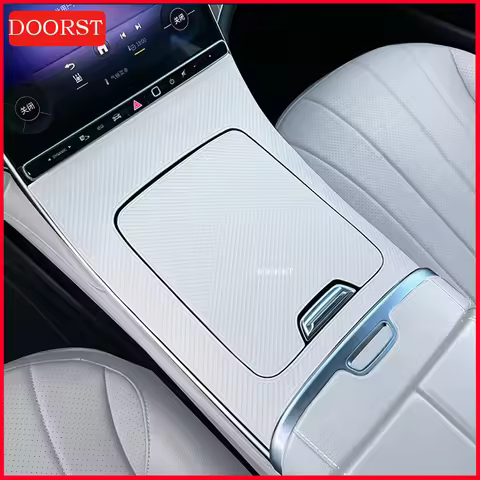 For Mercedes Benz EQE 300 350 500 Class X294 Center Console Silicone Panel Cover Trim Frame Interior