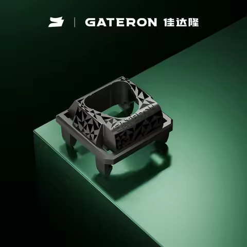 GATERON Magnetic Jade Delta switch, Linear, Freely setting pre-travel, HE Hall Sensor Effect for Mag
