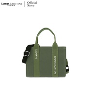 Louis Montini (Ma Tote) กระเป๋าสะพายข้าง กระเป๋าผ้าเเคนวาส WHB17