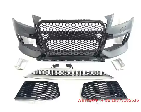 RSQ5 Front Bumper with Grill for Audi Q5 SQ5 RSQ5 Audi Bodykit for Q5 SQ5 Car Bumper for Audi Q5 SQ5