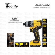 DEWALT DCD703D2 Cordless Drill/Driver Kit