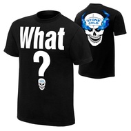 Wwe Stone Cold Steve Austin Retro Print Cotton T-Shirt For Men DGDS59203 Short-Sleeved