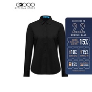 G2000 เสื้อเชิ้ตผู้หญิง ทรงสลิมฟิต รุ่น 3122301399 BLACK