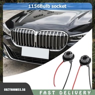 [cozyroomss.sg] 1 Pair Car 1156 Light Bulb Socket Adapter Auto LED Lamp Plug Holder Connector