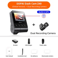 DDPAI Z40 Dash Cam Car Camera Recorder Sony IMX335 1944P HD Video GPS Tracking 360 Rotation Wifi DVR