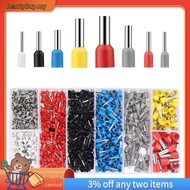 [In Stock]Wire Ferrules Connector Terminals Kit Wire Connector Kit 1200PCS Assortment Ferrule Wire C