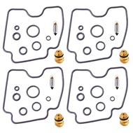 4× Carburetor Carb Rebuild Repair Kit For Yamaha FZS600 FZS 600 Fazer 1998-2003