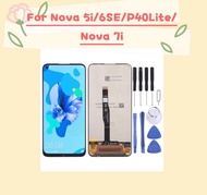 หน้าจอ LCD และชุดประกอบ Digitizer สำหรับ Huawei Nova 5i / 6SE / P40Lite / Nova 7i จอใช้ร่วมกัน