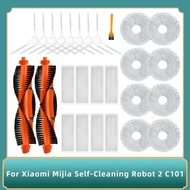 Xiaomi Mijia Self-Cleaning Robot Vacuum 2 C101 Robot Vacuum Cleaner Accessories Main Brush Side Brush Hepa Filter Mop