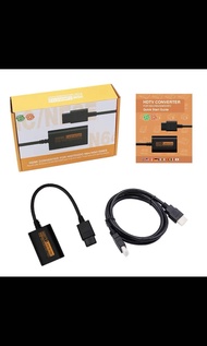 全新 Gamecube Game Cube / NGC / N64 / SNES 超任 / SFC 高清HDMI轉换器 720P復古視頻轉換頭