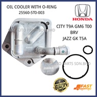 『WM』CITY T9A GM6 JAZZ GK T5A BRV OIL COOLER WITH O-RING AUTO GEAR BOX 25560-5T0-003
