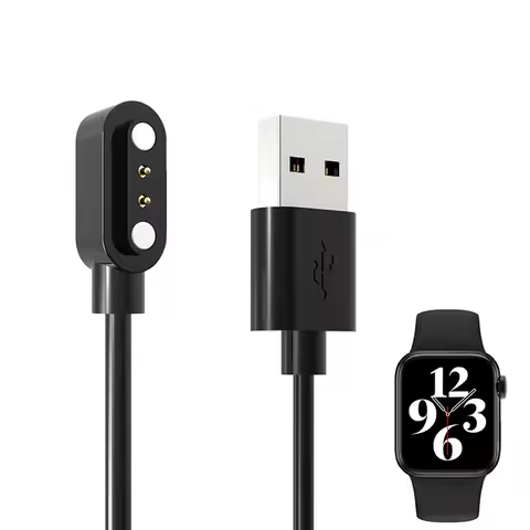 Smartwatch Dock Charger Adapter USB Fast Charging Cable Cord Wire for M16 Plus 44MM Wristwatch Smart