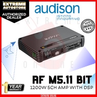 Audison AF-M5.11-bit 1200W 5-Channel Amplifier With DSP