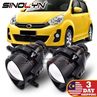 HID Bixenon Projector Lens Fog Lamp Spot Light H11 For Myvi lagi best/Bezza/Alza/Axia/icon/advance