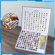 [SzgrqkjefMY] Rocks and Minerals Gemstone Display Case Collection Box for Kids Geology Gift with Cer