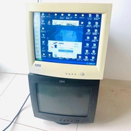 Old-fashioned Big Head Monitor Old Computer Old Monitor Can Use CRT Image Tube Computer 47cm 50cm 57
