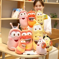 การ์ตูนเกาหลี Larva ตุ๊กตาผ้ากำมะหยี่การ์ตูนตลกตุ๊กตาหนอนของเล่นจุกนมหลอกของเล่นเศษผ้าของขวัญสำหรับเด็กผู้หญิง
