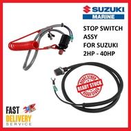 SUZUKI 2HP - 40HP STOP SWITCH OUTBOARD SWITCH MATI ENJIN SANGKUT 37830-89E02 37800-93954 37800-93955