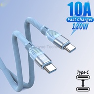 120W 10A Fast PD Dual Type C Quick Charging Cable For USB C Universal Data Transfer Wire Cord For r 