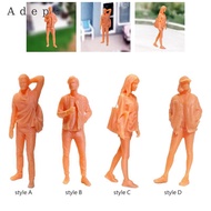 Adepe 1/64 Scale Diorama Figure Tiny People Model Realistic Doll House Decoration Fairy Garden Railw