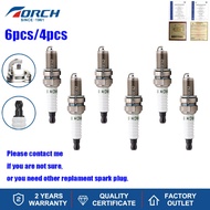4/6PCS Original Normal TORCH Spark Plug DK7RTC Replace for Candle 3932 DCPR7E Denso XU22TT XU22EPR X