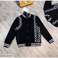 Jacket Lv,bomber Lv - Leather Shoulder Straps with White Border Hot Trend 2021
