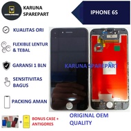 (Bonus Case + Antigores) iPhone 6S LCD + Touchscreen Kualitas Original OEM