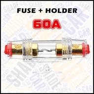 🔌 Bride 6GA Amplifier Car Audio Wiring Full Set Kit / RCA Cable / Fuse / Fuse Holder Subwoofer Ampli