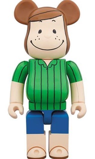 PEANUTS BEARBRICK 400% PEPPERMINT PATTY