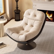[High Quality Doll Cotton Filling] Egg Shell Single-Seat Sofa Chair Sofa Rotating Modern Leisure Laz