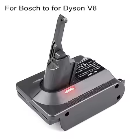 BOS18V6 Battery Converter Adapter for Bosch 18V Li-ion Battery Convert To For Dyson V6 V7 V8 SV04 SV