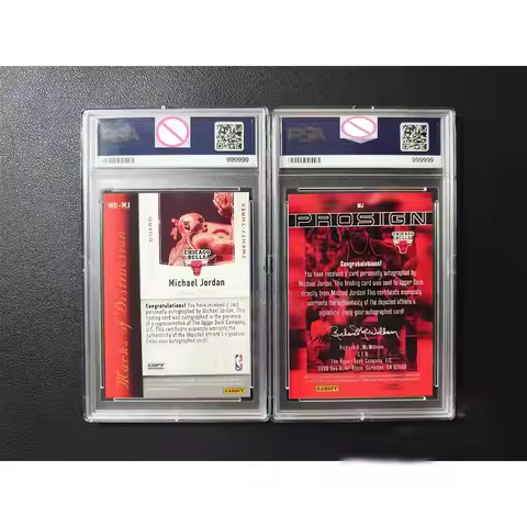 DIY Michael Jordan Trading Card MJ NBA Trading Card Chicago Bulls Michael Jordan Autographed Card 1/