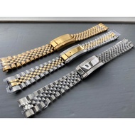 For ROLEX gmt bracelet solid stainless steel bracelet Rolex jubilee oyester submariner datejust gmt watchband strap 20mm