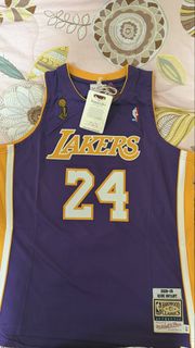Mitchell & Ness Kobe Bryant Lakers 24 AU球衣