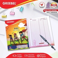 GREEBEL A6 Savings Book 10 Sheets Savings Note Book (PCS) School Children's Book