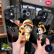 Softcase Glass For ITEL A50, A70 & A80 - Case Handphone ITEL A50, A70 & A80 [T53].