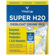 VitaCup Super H2O 16 Packs Super H2O Drink Mix Lemon Flavored Water Powder