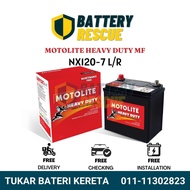 [Installation Available] 95D31R | 95D31L | NX120-7 | NX120-7L | Motolite Heavy Duty MF Car Battery B