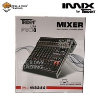 2026 Trident Fox8 8 Channel Mixer