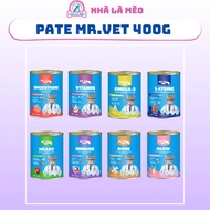 MR.VET Pate - Super Economical 400G Can. 8 Flavors