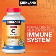 ✷Kirkland Signature Chewable Vitamin C 500mg, 500 Tablets✡。 kirkland vitamin c 。