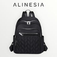 UNLIMIT.ID - Ransel Jotta | Tas Ransel Wanita Waterproof Bahan Nylon Warna Hitam Khaki Model Terbaru